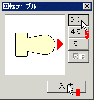 器具入力回転
